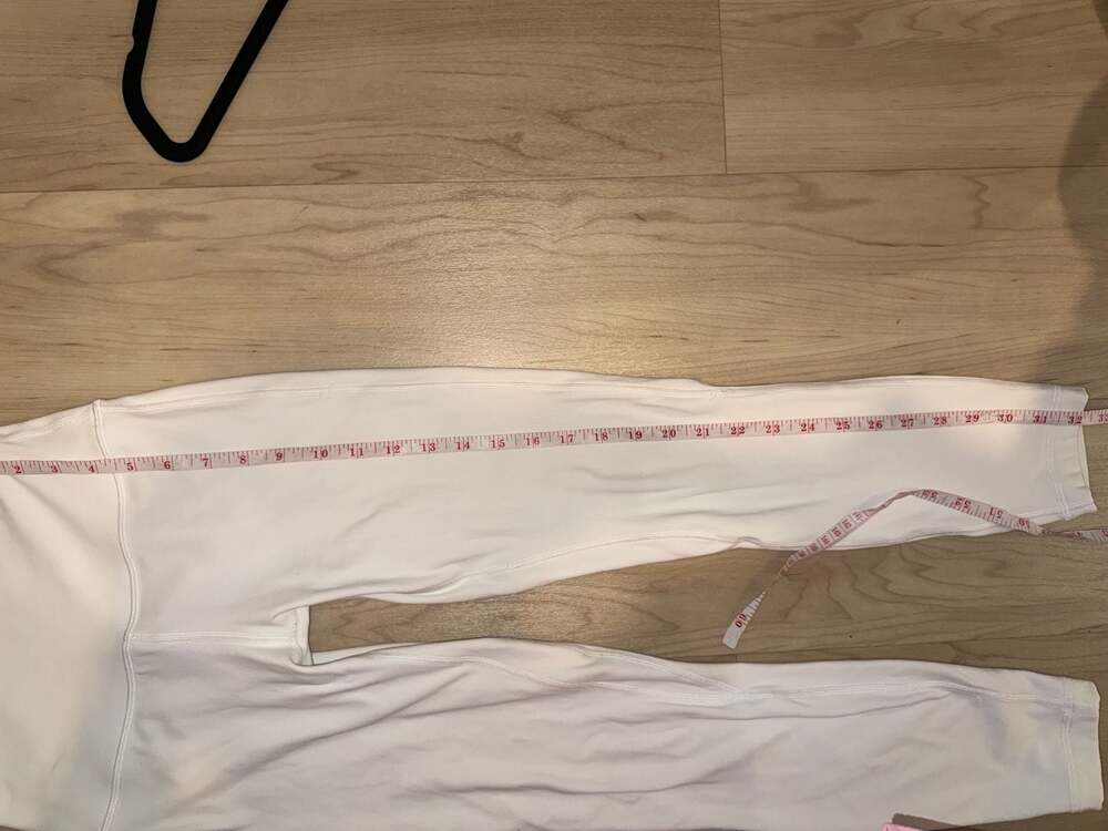 Lululemon Align High-Rise Pant 25" White Size 4 - Picture 6 of 8